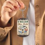 Keys To The Camper – Anniversary, Loving Gifts For Couples, Husband, Wife, Camping Lovers – Personalized Aluminum Keychain