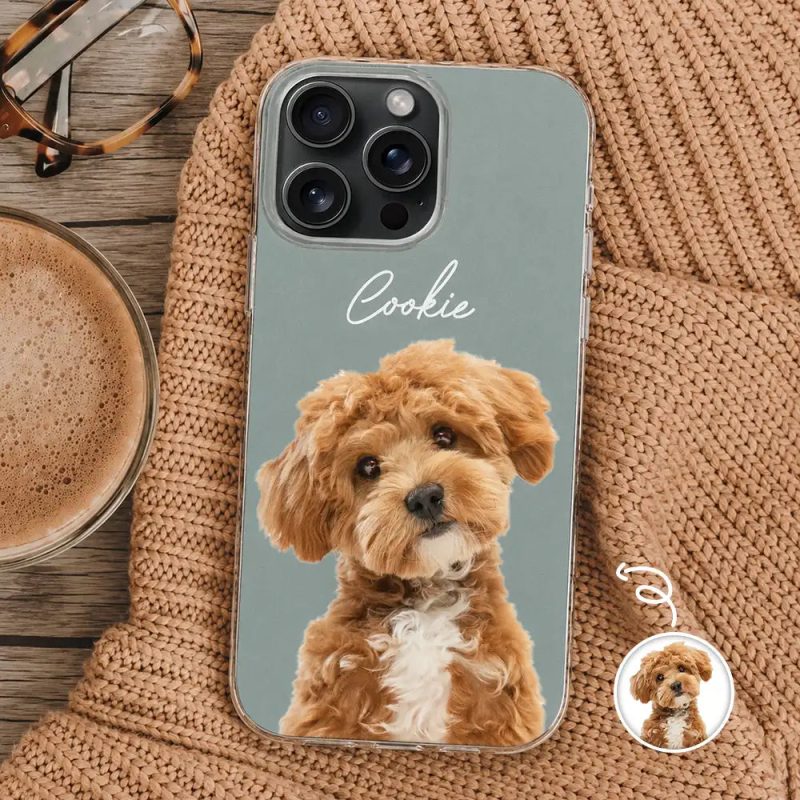Custom Photo Your Dogs Cats - Gift For Pet Lovers - Personalized Clear Phone Case