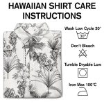 Custom Photo Pencil Drawing Toile De Jouy Pattern Family Pet – Personalized Hawaiian Shirt
