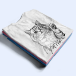 Custom Photo Pencil Sketch Forever In My Heart Memorial – Personalized T Shirt