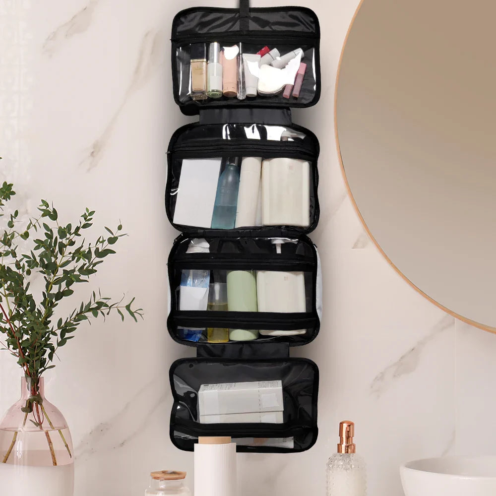 Just A Girl Who Loves Traveling - Personalized Toiletry Bag - Image 3