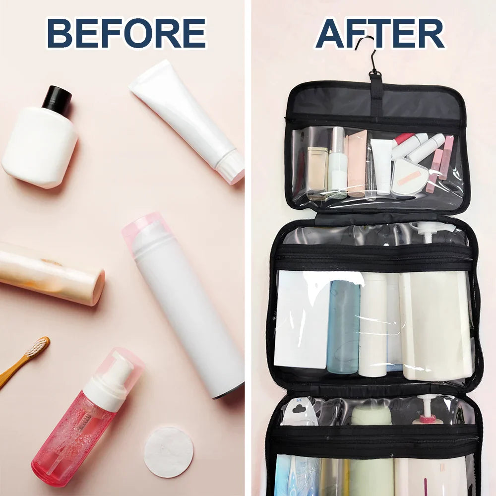 Just A Girl Who Loves Traveling - Personalized Toiletry Bag - Image 5