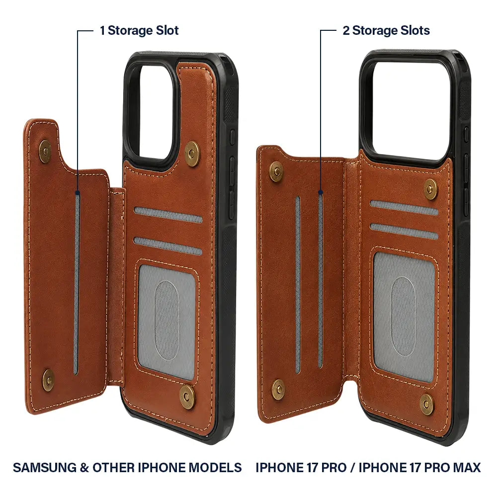 Grandma's Mom's Little Sweethearts - Personalized Leather Flip Wallet Phone Case - Image 6