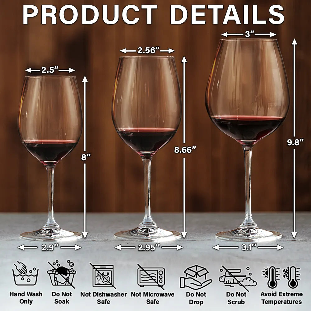 Custom Photo Couples Anniversary - Personalized Wine Glass - Image 6