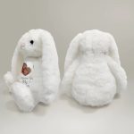 Custom Photo A Cuddle From Heaven Memorial – Personalized Soft Toy Bunny