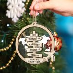 Travel Couple Goal, Destination Of All Year – Personalized 2-Layered Mix Ornament