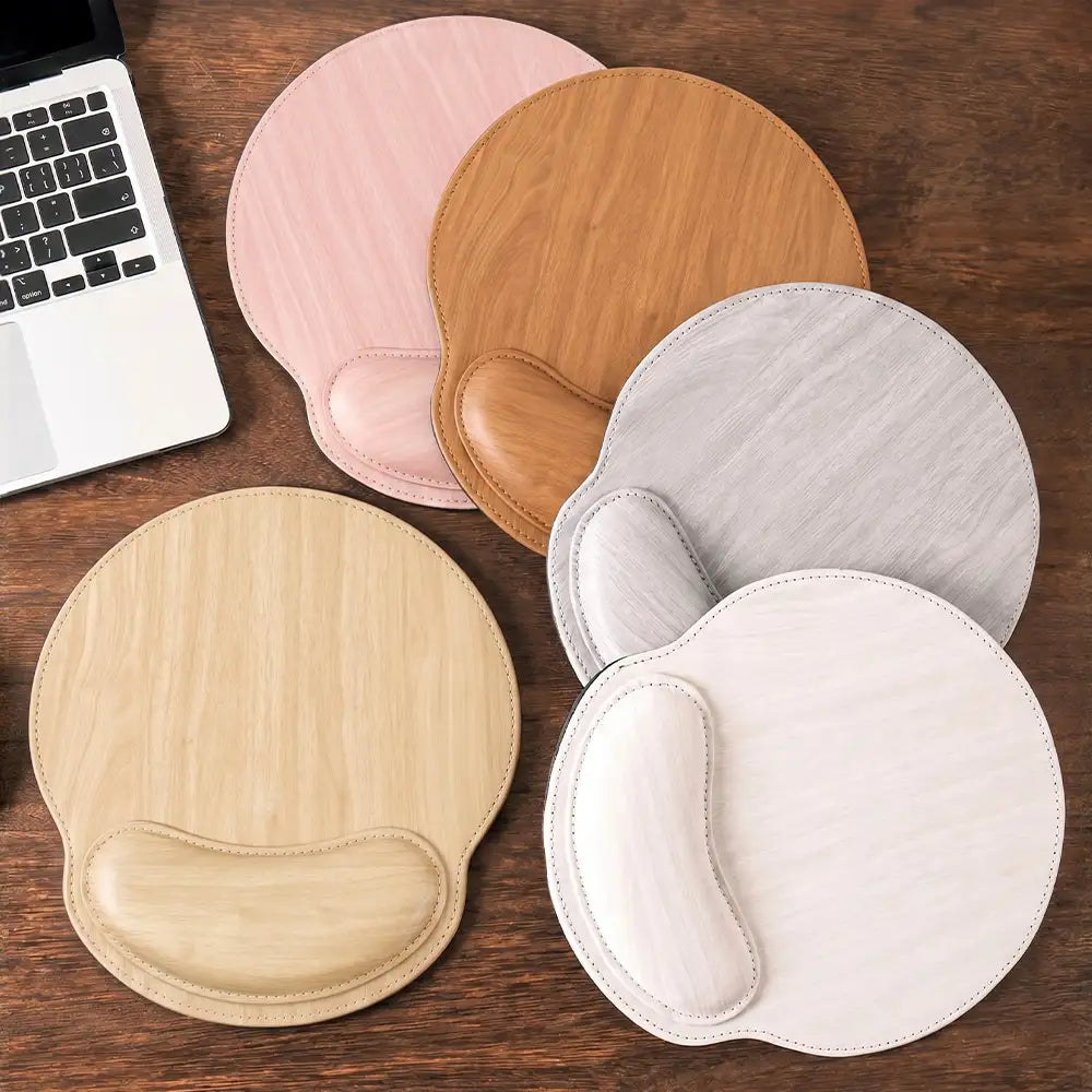 Custom Photo Bold Sketch Best Dad Papa Ever - Personalized Leather Mouse Pad - Image 7