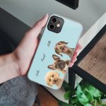Custom Photo Your Dogs Cats – Gift For Pet Lovers – Personalized Clear Phone Case