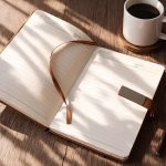 Birth Month Flowers In Bloom – Personalized Leather Notebook Set