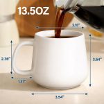 Custom Photo Pencil Sketch Best Dad Ever Dad Family Gift – Personalized Tapered Mug